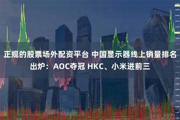 正规的股票场外配资平台 中国显示器线上销量排名出炉：AOC夺冠 HKC、小米进前三